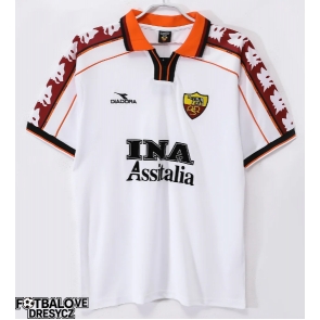 AS Roma 1998-1999 Retro Venkovní Dres Krátký Rukáv